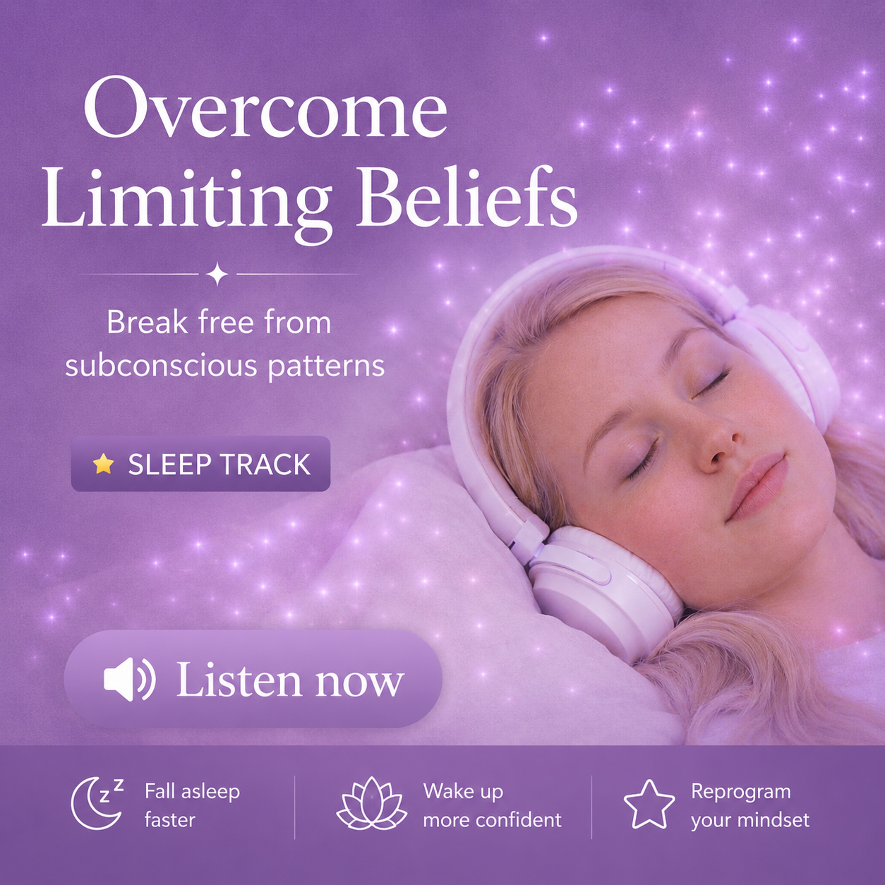 Overcoming Limiting Beliefs – Hypnosis Track