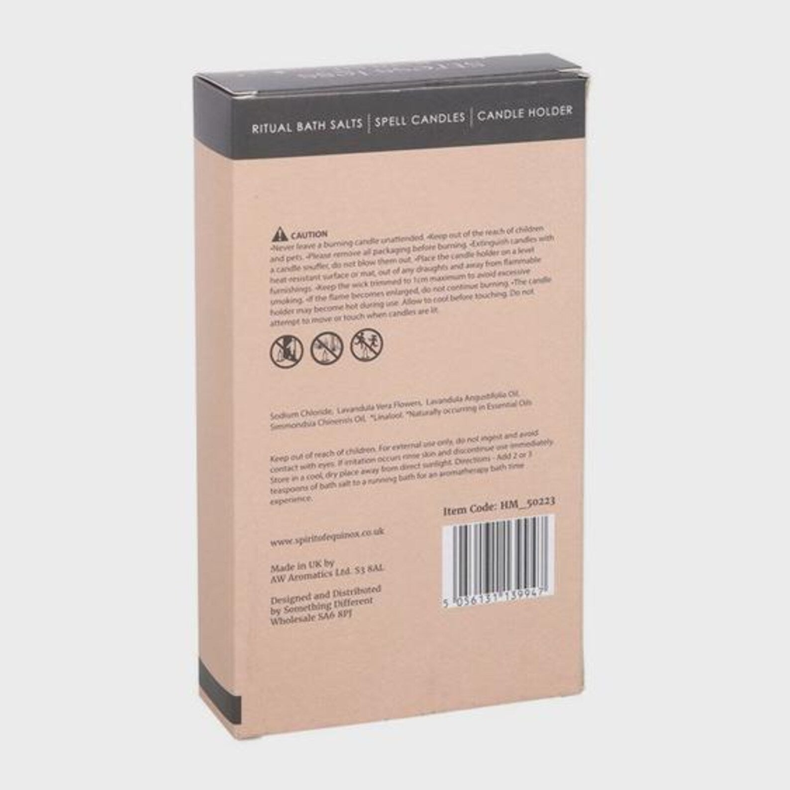 Stress Less Herbal Ritual Bath Salt Kit